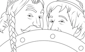 Asterix and Obelix: The Middle Kingdom Coloring Page