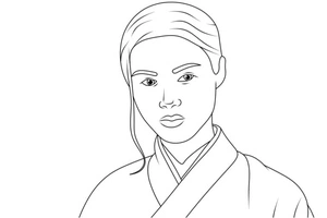 Charming Character from Asterix and Obelix Coloring Page