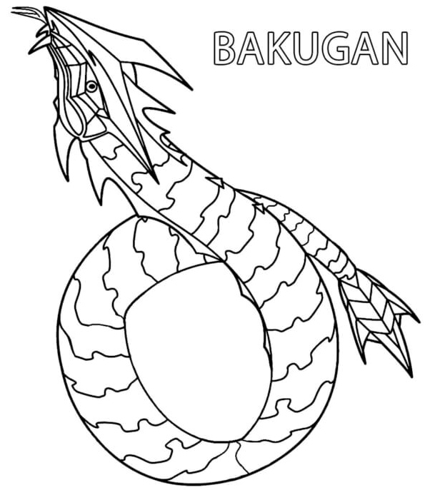 A rattlesnake with sharp and long fangs - Coloring Page Coloring Page