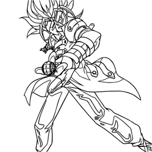 Alice's Dark Side Personality Coloring Page