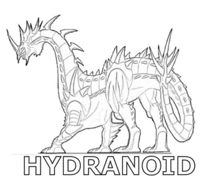 Hydranoid looks very cool. Coloring Page