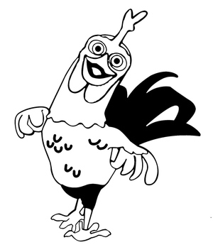Printable Bartolito Coloring Page
