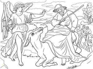 Balaam and his Donkey