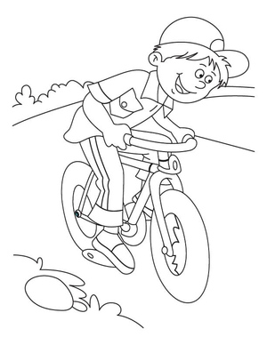 Child Riding a Bicycle