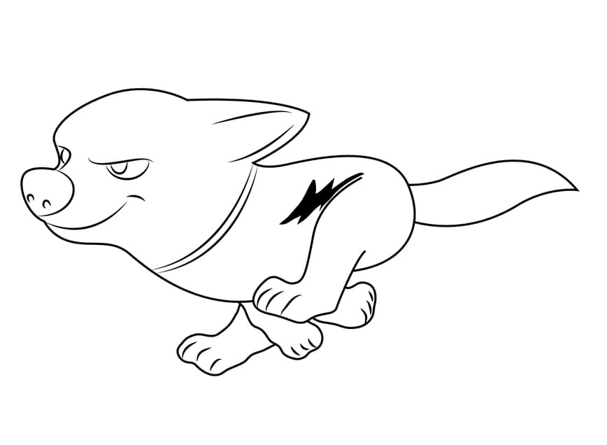 Speedy Sprinter Coloring Page