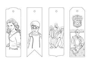 Bookmarks featuring Harry Potter