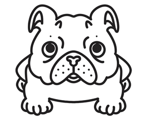 Printable Bulldog Picture