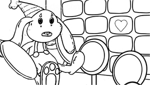 Illustration of Bunzo Bunny