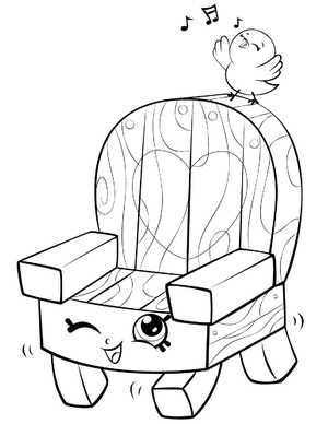 Birds Singing and Chair Shopkin