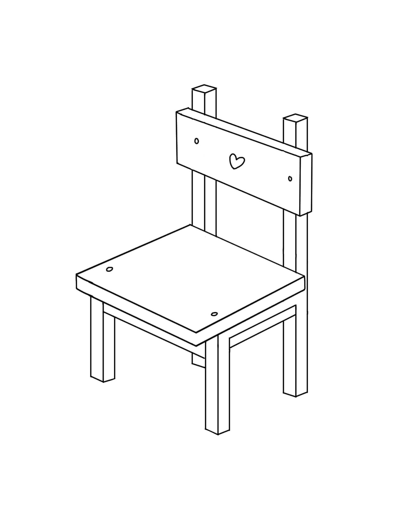 Tiny Seat Coloring Page