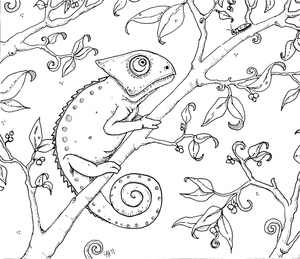 Chameleon in a Tree