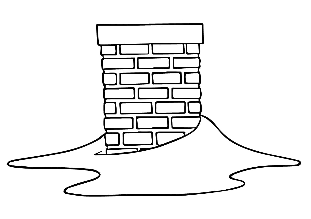 Free Chimney Coloring Page for Kids Coloring Page