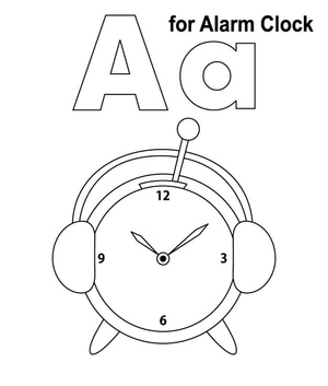 A is for Alarm Clock