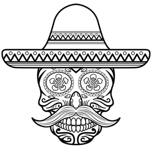 Day of the Dead Skull
