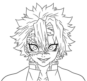 Sanemi Shinazugawa - Majestic Warrior