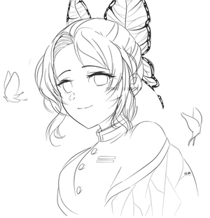 Shinobu Kocho from Demon Slayer