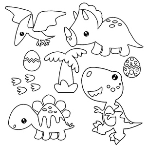 Cute Dinosaurs