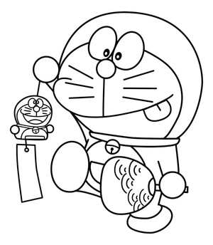Doraemon Coloring Page Coloring Page