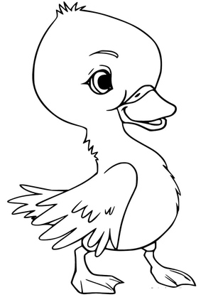 Adorable Duckling