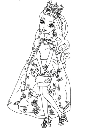Ever After High Coloring Page