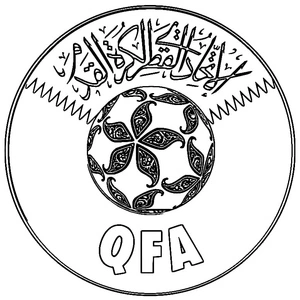 2022 Qatar World Cup Coloring Page