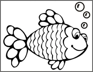 Silly Sea Creature Coloring Page