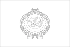 Flag of the Arab League Coloring Page