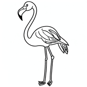 Elegant Flamingo