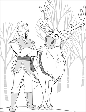 Kristoff and Sven