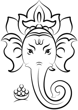 Face of Ganesha