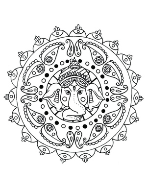 Mandala of Ganesha