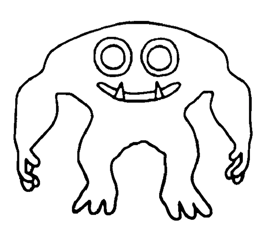 Fiddle Captain Coloring Page