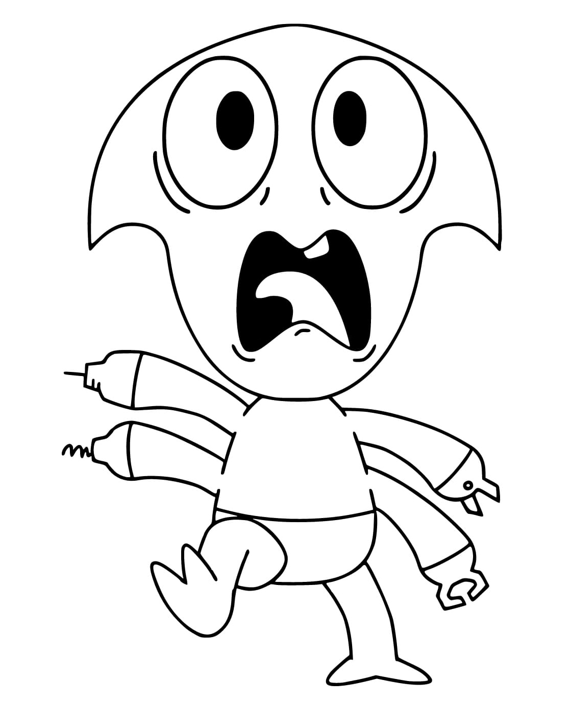 Little Garden of Banban Coloring Page