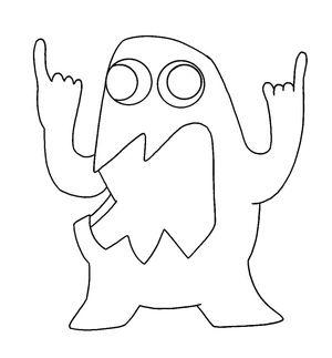 Printable Garden of Banban Coloring Page