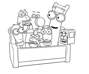 Tool Characters from Handy Manny