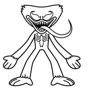 Huggy Wuggy Venom