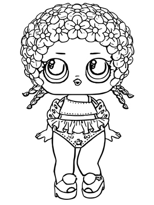 Synchronized Swimmer LOL Surprise Doll