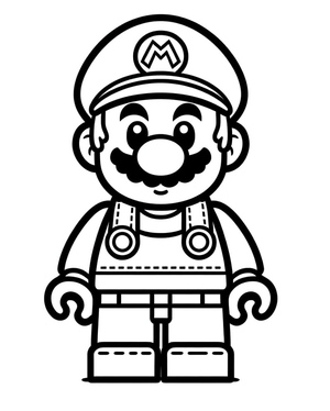 Infant Lego Mario
