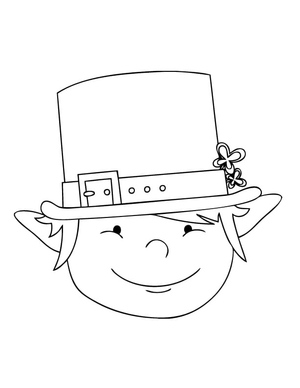 Uncomplicated Leprechaun visage