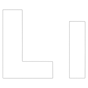 Tracing the Letter L- Basic