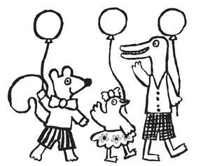 Friends of Maisy Coloring Page