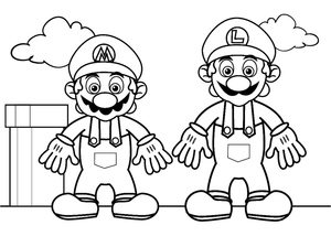 Basic Mario and Luigi