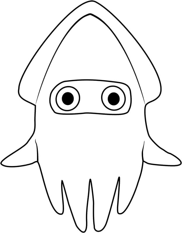 Underwater Blooper Coloring Page