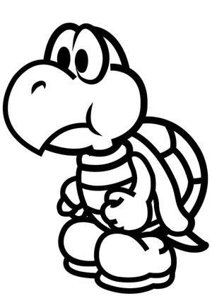 Unhappy Koopa Troopa