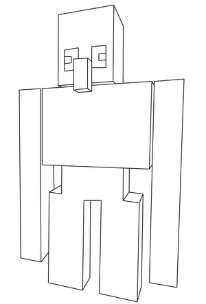 Iron Golem from Minecraft
