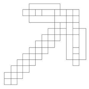 Pickaxe from Minecraft