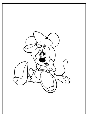 Minnie's Attention Wanders