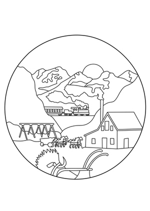 Printable Nevada Coloring Page