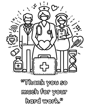 Print out Nurses Day.