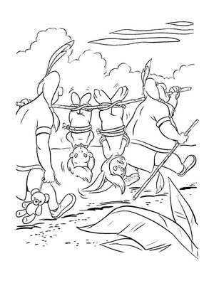 Peter Pan Coloring Page